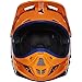 Fox Racing 2016 V1 Helmet - Race (LARGE) (ORANGE/BLUE)