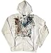 Billabong Zipped Round Up Hoodie White