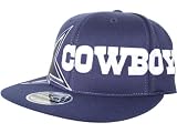 Reebok Dallas Cowboys Big Logo Flat Visor Flex Hat Large/X Large