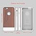 iPhone 6 Case,iPhone 6S case, Slicoo Unique Handmade Slim Cover Bamboo Case for iPhone 6 / Apple iPhone 6S (Rosewood)