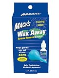 Macks Wax Away Earwax Removal System with Bulb Syrings (Pack of 2)
