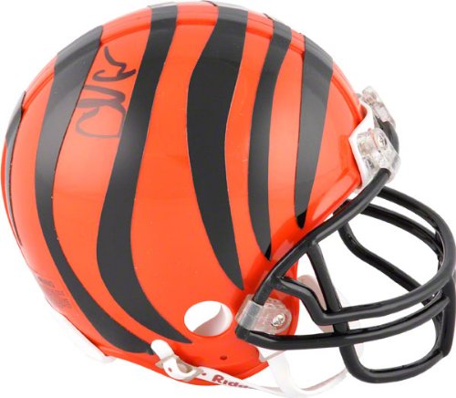 Chad Johnson Cincinnati Bengals Autographed Mini Helmet