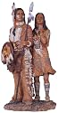 Native American Couple Collectible Indian Figurine Sculpture Statue
