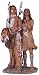 Native American Couple Collectible Indian Figurine Sculpture Statue