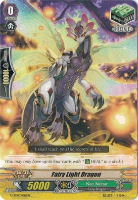 Cardfight!! Vanguard TCG - Fairy Light Dragon (G-TD03/018EN) - G Trial Deck 3: Flower Maiden of Purity Cardfight!! Vanguard TCG - Fairy Light Dragon (G-TD03/018EN) - G Trial Deck 3: Flower Maiden of Purity
