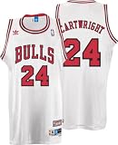 Bill Cartwright Jersey: adidas White Throwback Swingman #24 Chicago Bulls Jersey - Medium