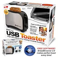 USB-POWERED TRAVEL TOASTER - JOKE GIFT BOX FROM THE ONION