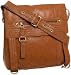 Jessica Simpson Delfina Flap Messenger Shoulder,Russet,one size