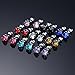 IBLUE Jewelry 9 Pairs Stainless Steel Womens CZ Stud Earrings Set Piercing