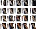 Bundle Monster 20pc Fake Temporary Tattoo Sleeves Body Art Arm Stockings Accessories - Designs Tribal, Dragon, Skull, and Etc.