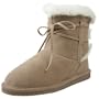 BEARPAW Women's Bering Boot,Sand/Natural,6 M US