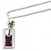 Solid Sterling Silver B. Mary Necklace