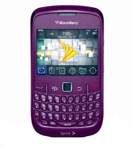 BlackBerry Curve 8530 Phone, Purple (Sprint)