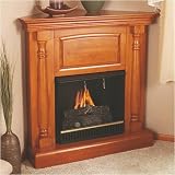 Pillar Corner - Oak by Real Flame