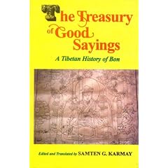 The Treasury of Good Sayings: A Tibetan History of Bon