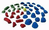 Beginner Kids Rock Climbing Holds 40 Pack - Little Tigers