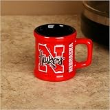Nebraska Cornhuskers Scarlet 2 oz. Sculpted Team Shot Mug