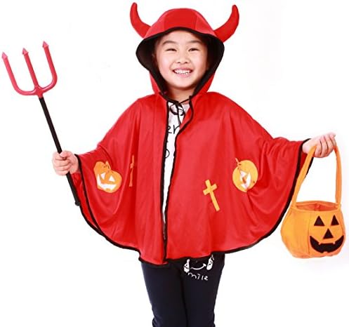 Halloween Kids Boy Girl Demon Cappa Clothing