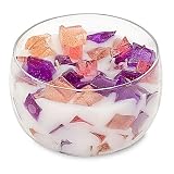 Primal Elements Color Bowl Candle, Vanilla Fig, 12-Ounce Jar
