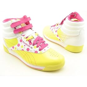 Buy REEBOK F S Hi Liquid Spring Lace-Up Shoes Yellow Ladies by Reebok