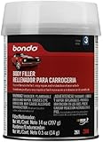 Bondo 261 Lightweight Filler Pint Can - 14 oz. with 0.50oz Cream Hardener