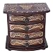 Textured-Top Curved Jewelry Chest