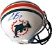 Chad Henne Autographed / Signed Miami Dolphins Mini Helmet