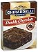 Ghirardelli Chocolate Brownie Mix, Double Chocolate, 20-Ounce Boxes (Pack of 12)