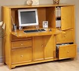 Oxford Office Center W/ 3 File Drawers