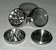 NEW Four Piece 2 1/4" Herb, Spice or Tobacco Pollen Grinder