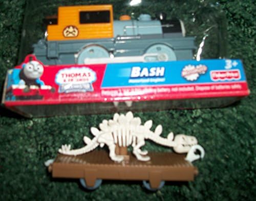 2011 Thomas and Friends Trackmaster Basth with Extra Car with a Skeleton of a Dinosaur