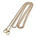 Handbag Chain Metal Skinny Snake Chain Bag Chain Strap Replacement for Handbag Crossbody Bag Shoulder Bag-Gold