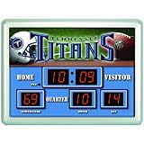 Tennessee Titans Scoreboard Desk Clock