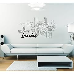 Wandtattoo "Istanbul", 110 x 61 von mldigitaldesign