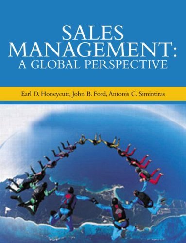Sales Management: A Global Perspective