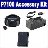 Nikon COOLPIX P7100 Digital Camera Accessory Kit includes: SDM-1531 Charger ....