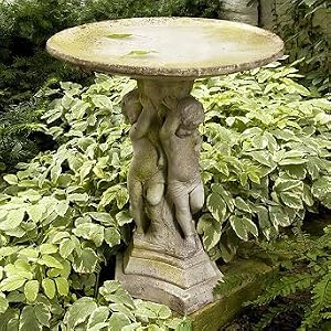Bella Bimbi Bird Bath - Yard Art As Sold By Frontgate