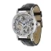ADEE KAYE STAINLESS STEEL BIG SKELETON MECHANICAL WATCH