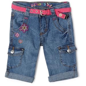 Girls Belted Cargo Capri for $6.91