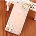 iPhone 6S Case,iPhone 6 Case,Hundromi iPhone 6 6s Extreme Deluxe 3D Handmade Bling Crystal Rhinestone Diamond Clear Anti-Scratch Back case Cover for iPhone 6/6s 4.7 inch Screen