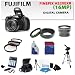 Fujifilm Finepix Hs20exr Digital Camera with Accessory Kit Including 3 Lens, 16gb Sdhc Memory, 4aa Batteries w/ Charger, Soft Carrying Case, Aluminum Tripod, & Much More!!