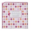 SwaddleDesigns Ultimate Receiving Blanket - Fuchsia Hearts and Dots