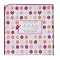 SwaddleDesigns Ultimate Receiving Blanket - Fuchsia Hearts and Dots
