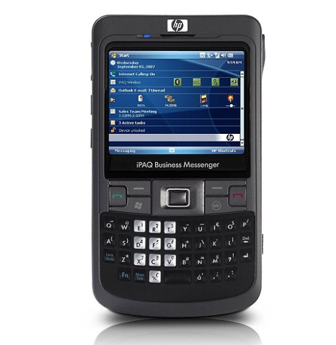 HP iPAQ 914c Business Messenger - Windows Mobile 6.0 Professional - PXA270 520 MHz - RAM: 128 MB - ROM: 256 MB 2.46 TFT ( 320 x 240 ) - camera - 802.11b, 802.11g, Bluetooth 2.0 EDR - GPS - GSM 850/900/1800/1900