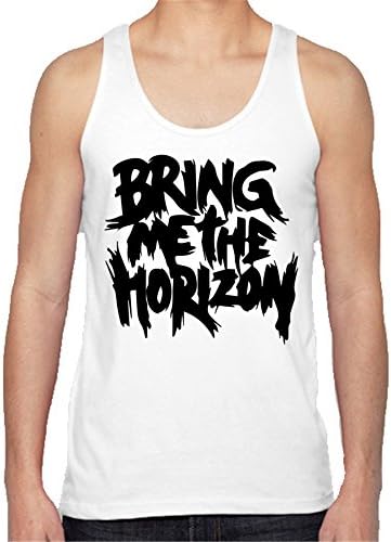 Bring Me the Horizon Tees McEvain A0065 Mens Tank Top Summer Shirts White S