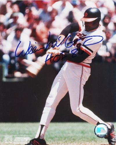 Willie McCovey signed autographed 8 x 10 photo San Francisco Giants