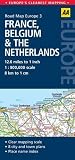 France and Benelux (Aa Road Map Europe 3)