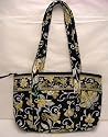 Vera Bradley Yellow Bird Betsy Bag