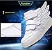 Kid boy girl LED light up sneaker athletic wings shoe High Student dance Boot USB Charge