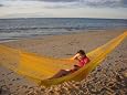 Tropical Siesta Mayan Mexican Double Hammock